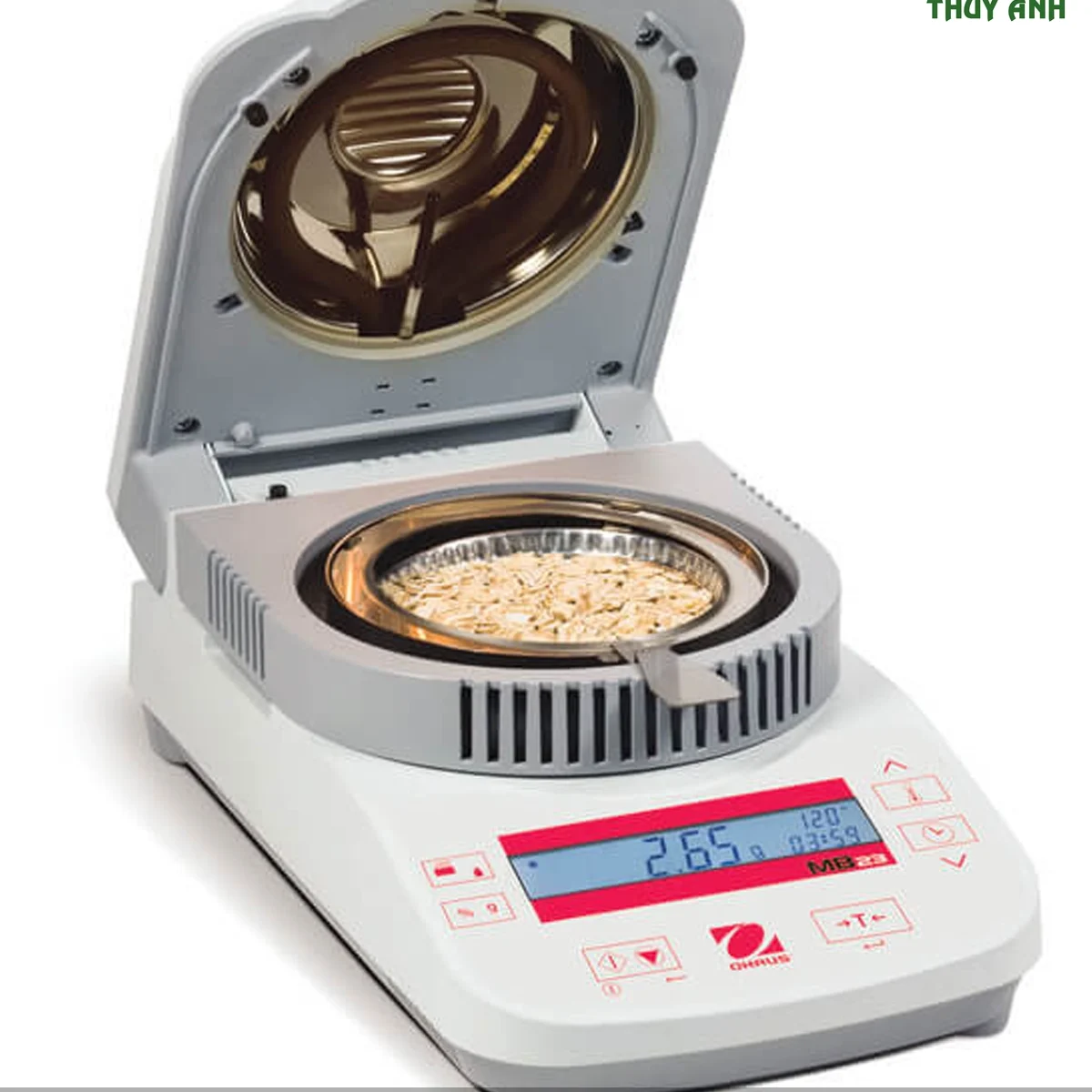 ⚖️ Cân sấy ẩm Ohaus MB23 – Thiết bị phân tích độ ẩm 110g/10mg giá rẻ, hiệu quả