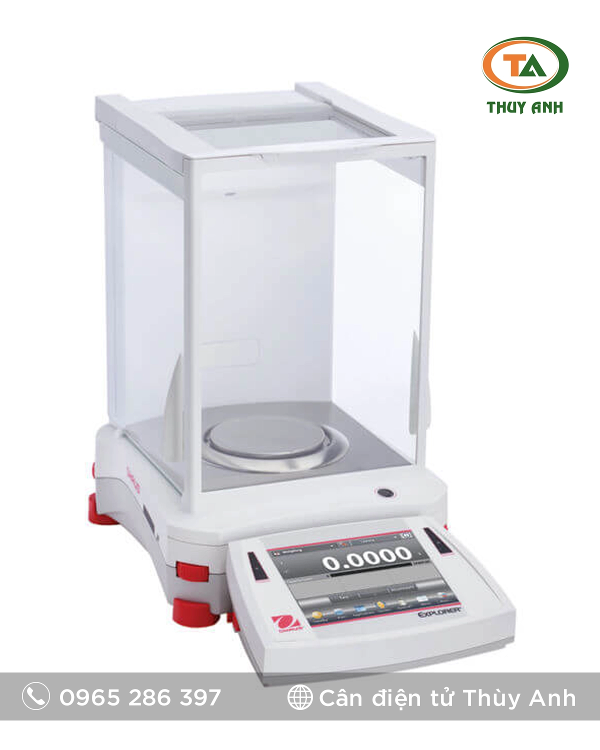 ⚖️ Cân phân tích Ohaus EX324/AD – Giải pháp chuẩn xác cho phòng thí nghiệm